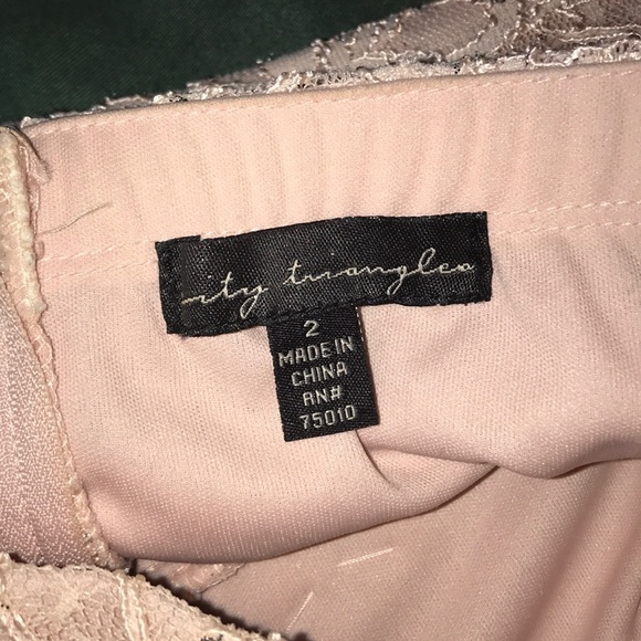 blush glittery prom dress! - Picture 3 of 4